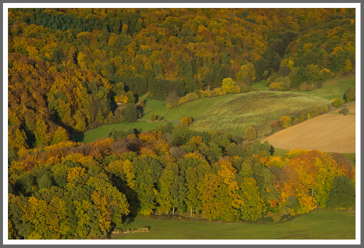 Ein Titelfoto für GalerieHerbstflug über Braunfels 2012