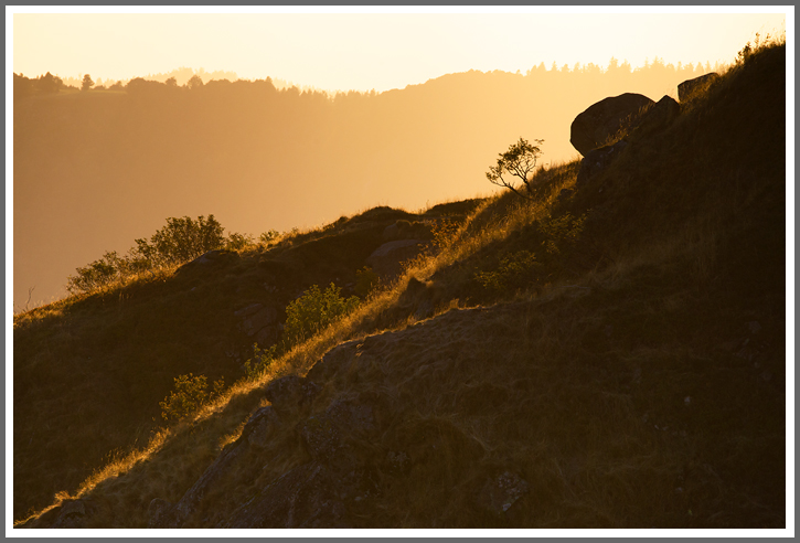 Letzte Sonnenstrahlen am Le Hohneck