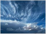 Erste Regenwolken