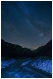 Der Torrente Savara bei Nacht